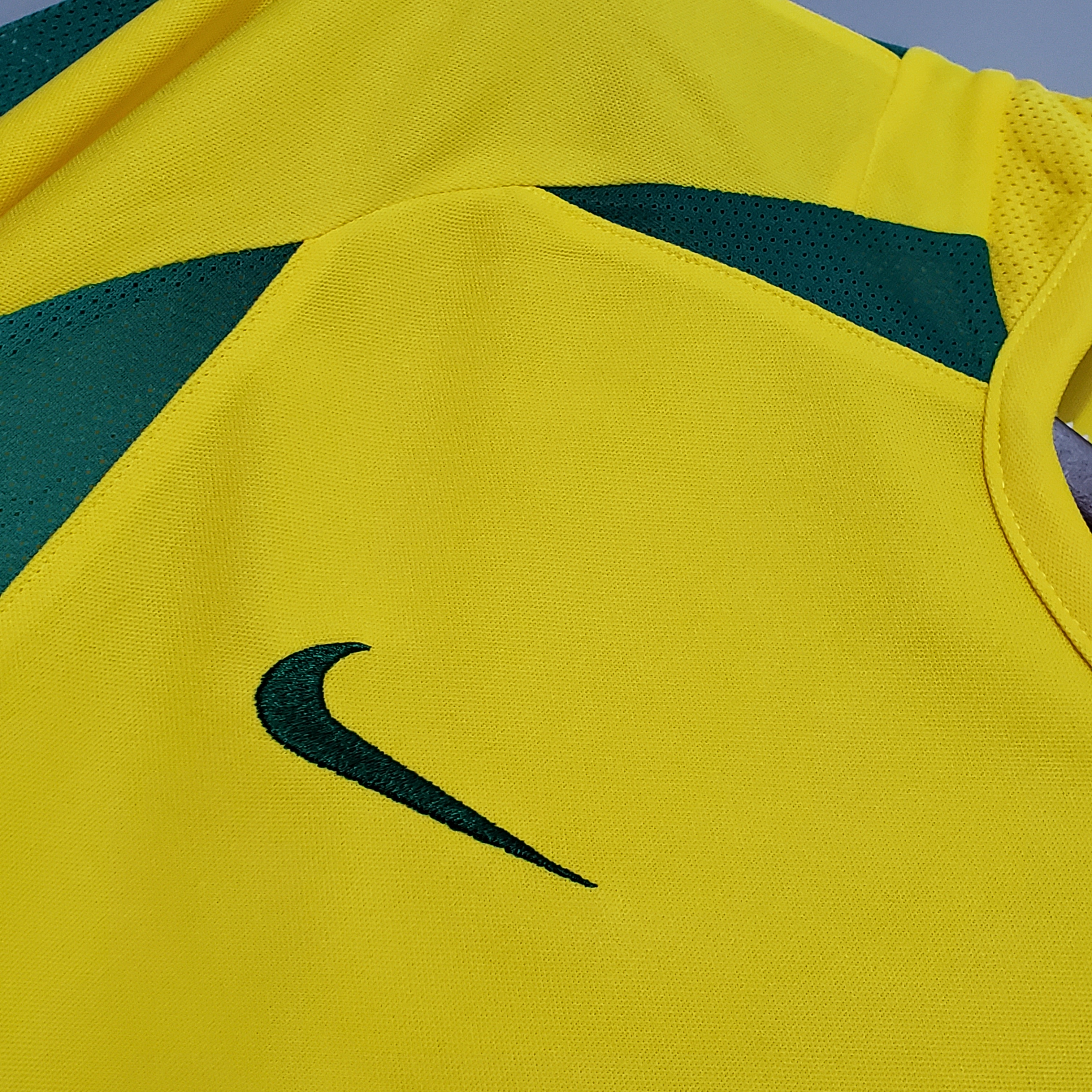 Brazil Home Retro Jersey 2002