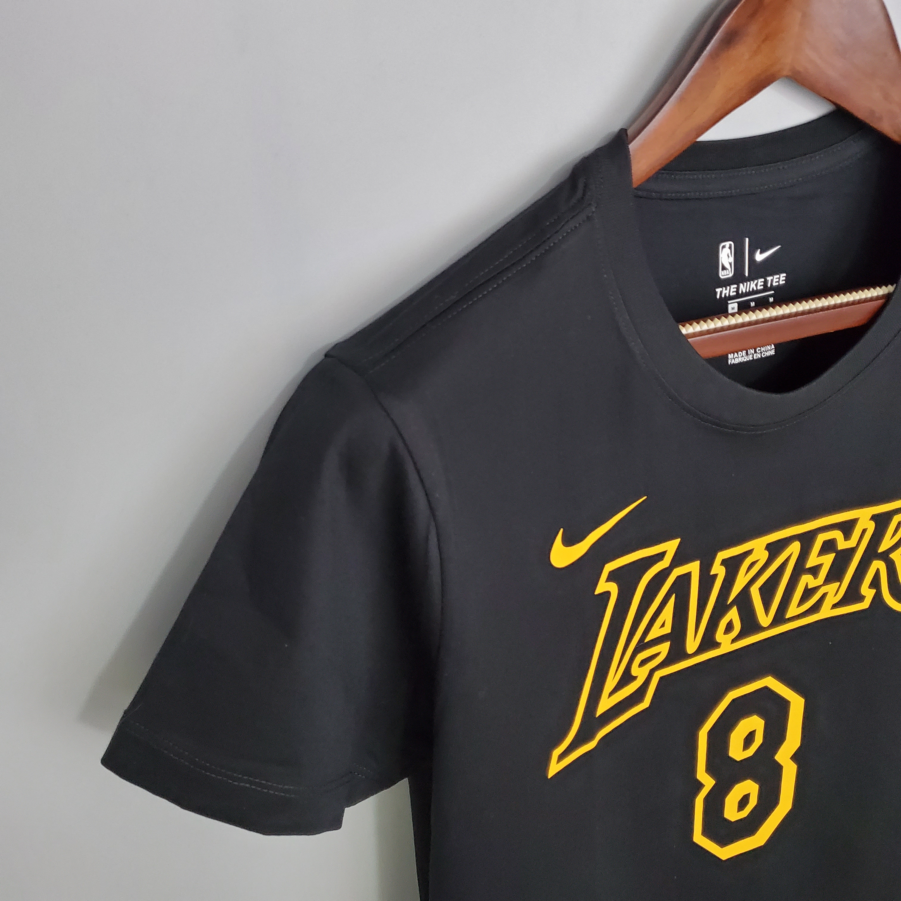 Kobe Bryant Los Angeles Lakers Casual T-shirt Black