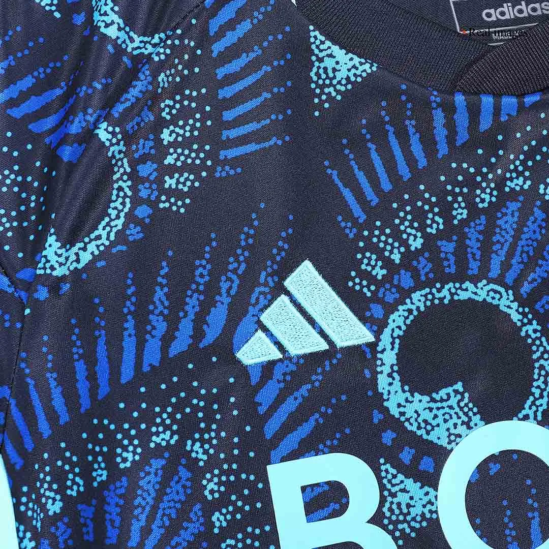 Kids Leeds United Away Kit Jersey+Shorts 2023-24