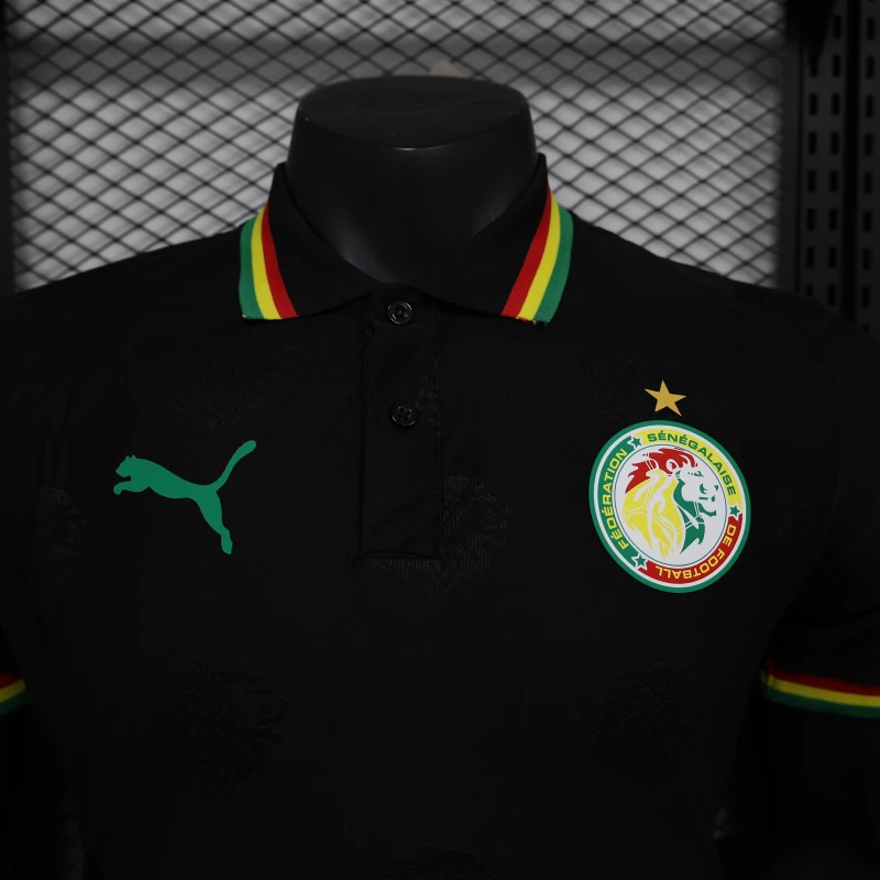 2024/2025 Players Edition Senegal Special Edition Black Football Jersey