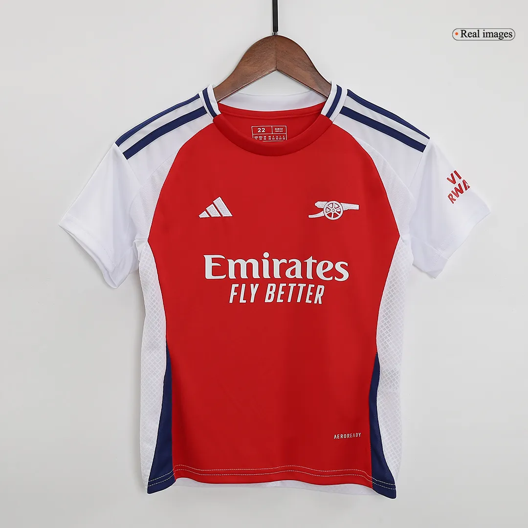 Kids Arsenal Home Jersey Kits(Jersey+Shorts+Socks) 2024-25