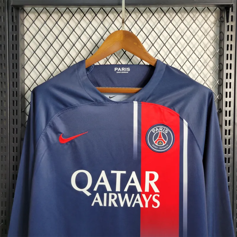 23-24  PSG Home Long Sleeve Jersey