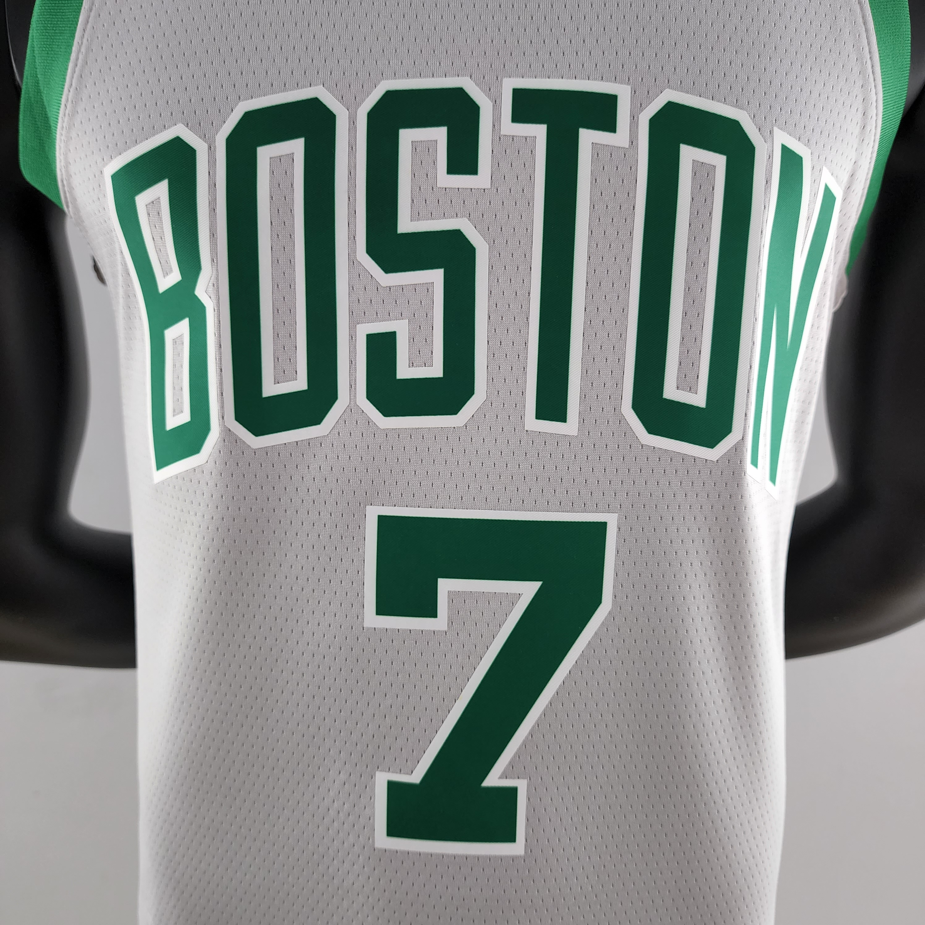 Jaylen Brown Boston Celtics Platinum Swingman Jersey Grey