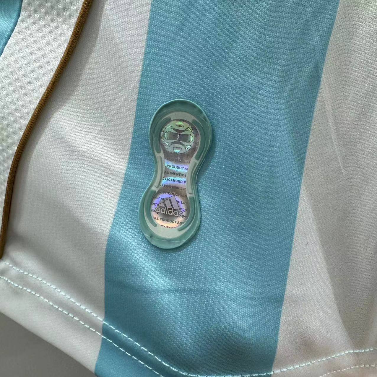 Argentina Home Retro Jersey 2006/07