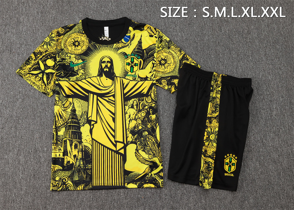Brazil Training Short sleeve Suit 24/25