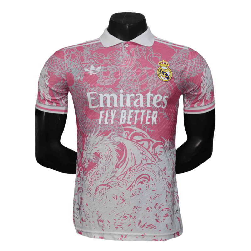 25-26 Real Madrid Pink Dragon Player Special Edition Football Shirt