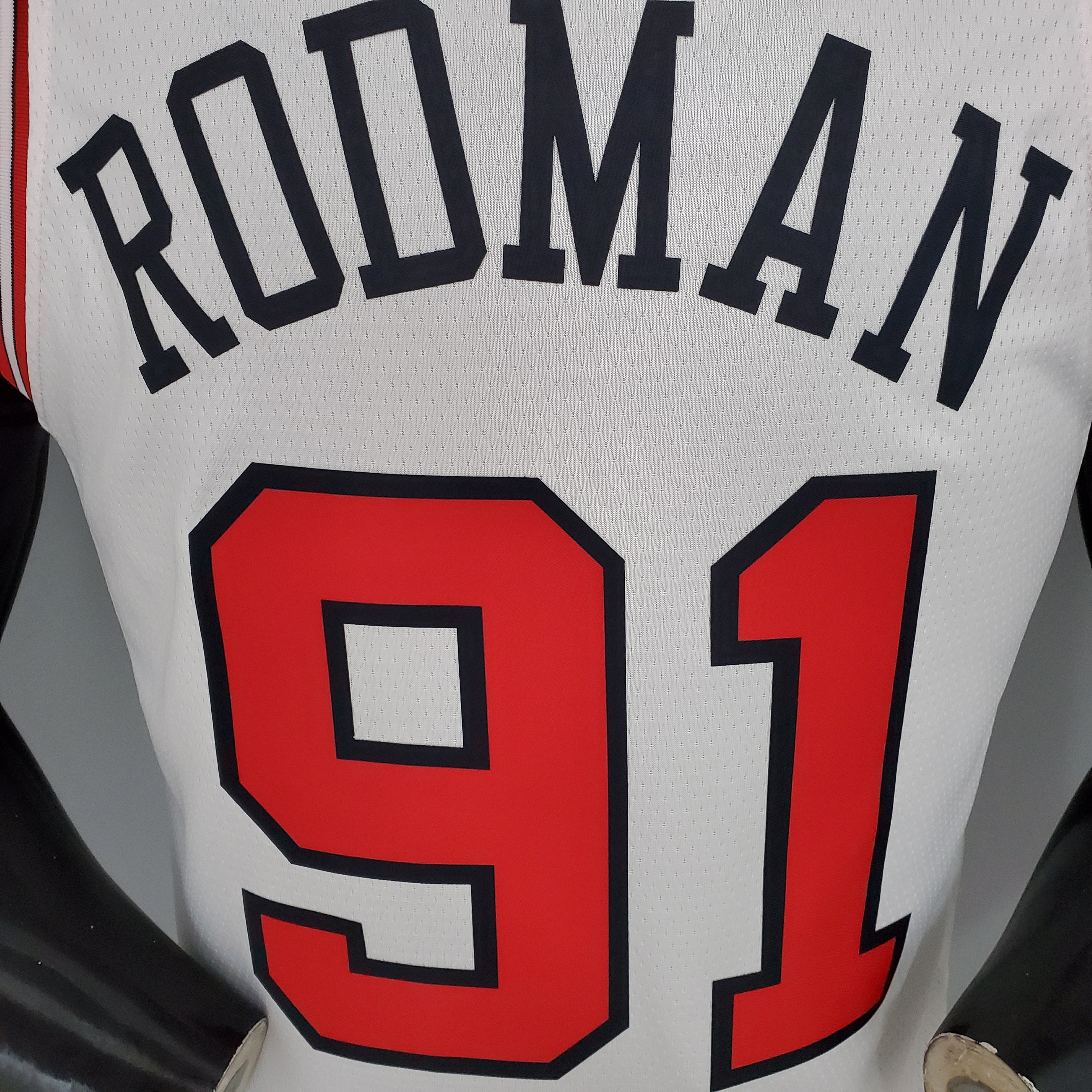 Dennis Rodman Chicago Bulls 75th Anniversary Swingman Jersey White