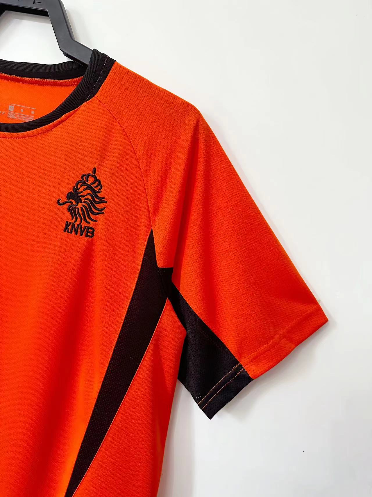 Netherlands Home Retro Jersey 2002