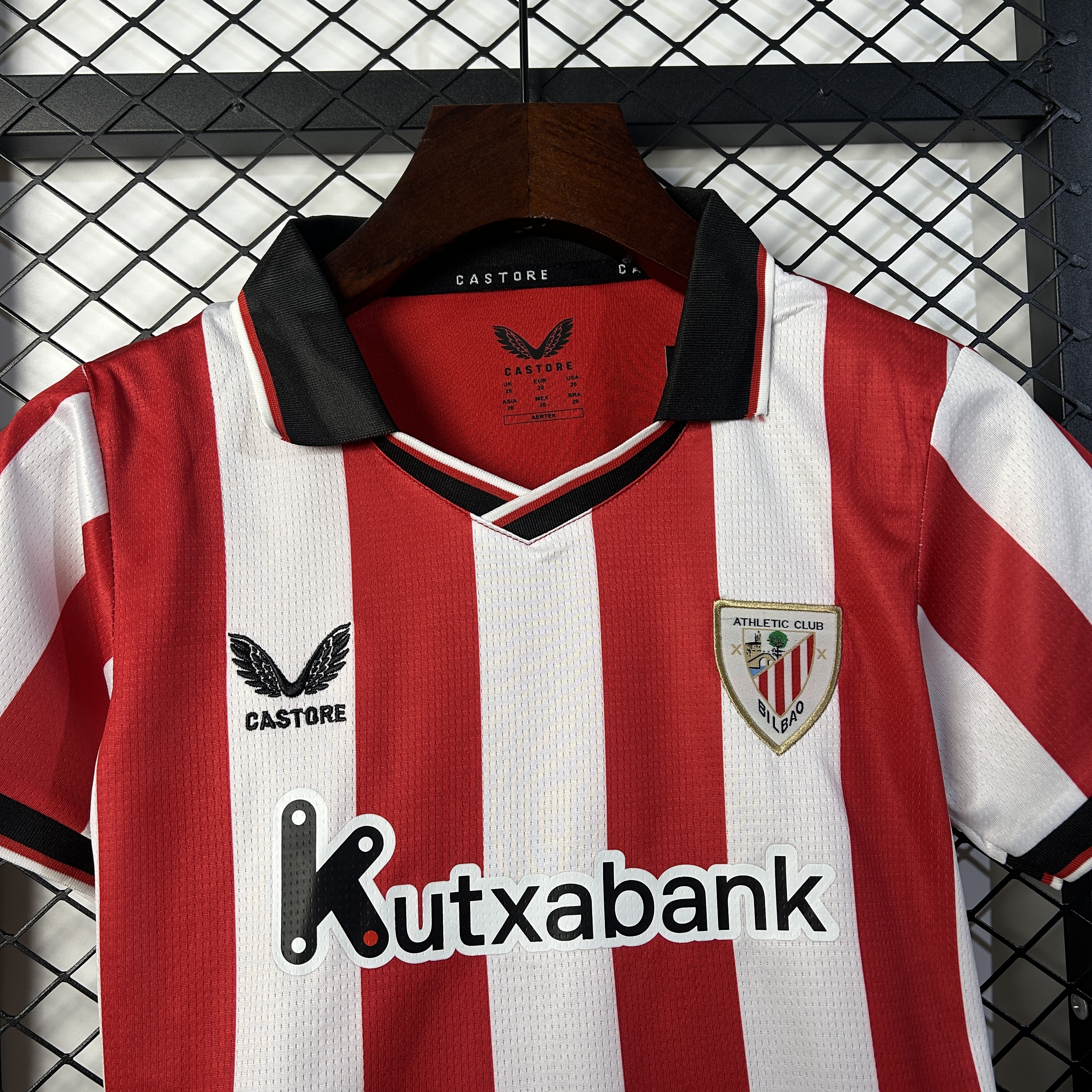 Athletic Bilbao  Home Kids Kit Soccer Jersey 2025-26