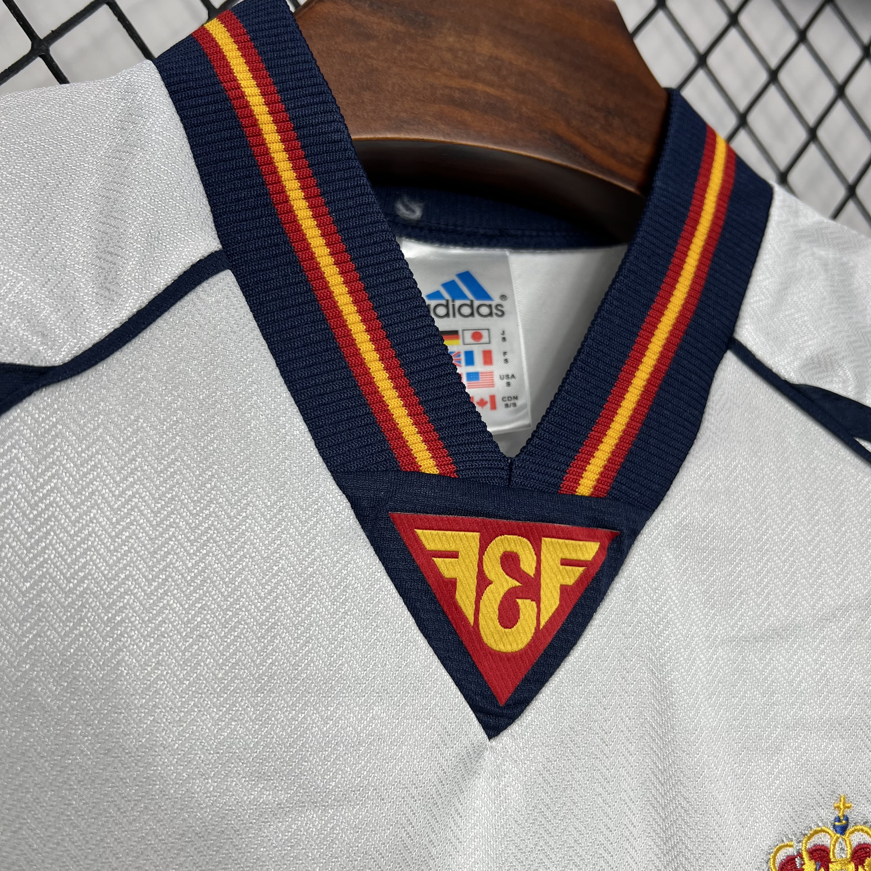Spain Away Retro Jersey 1998