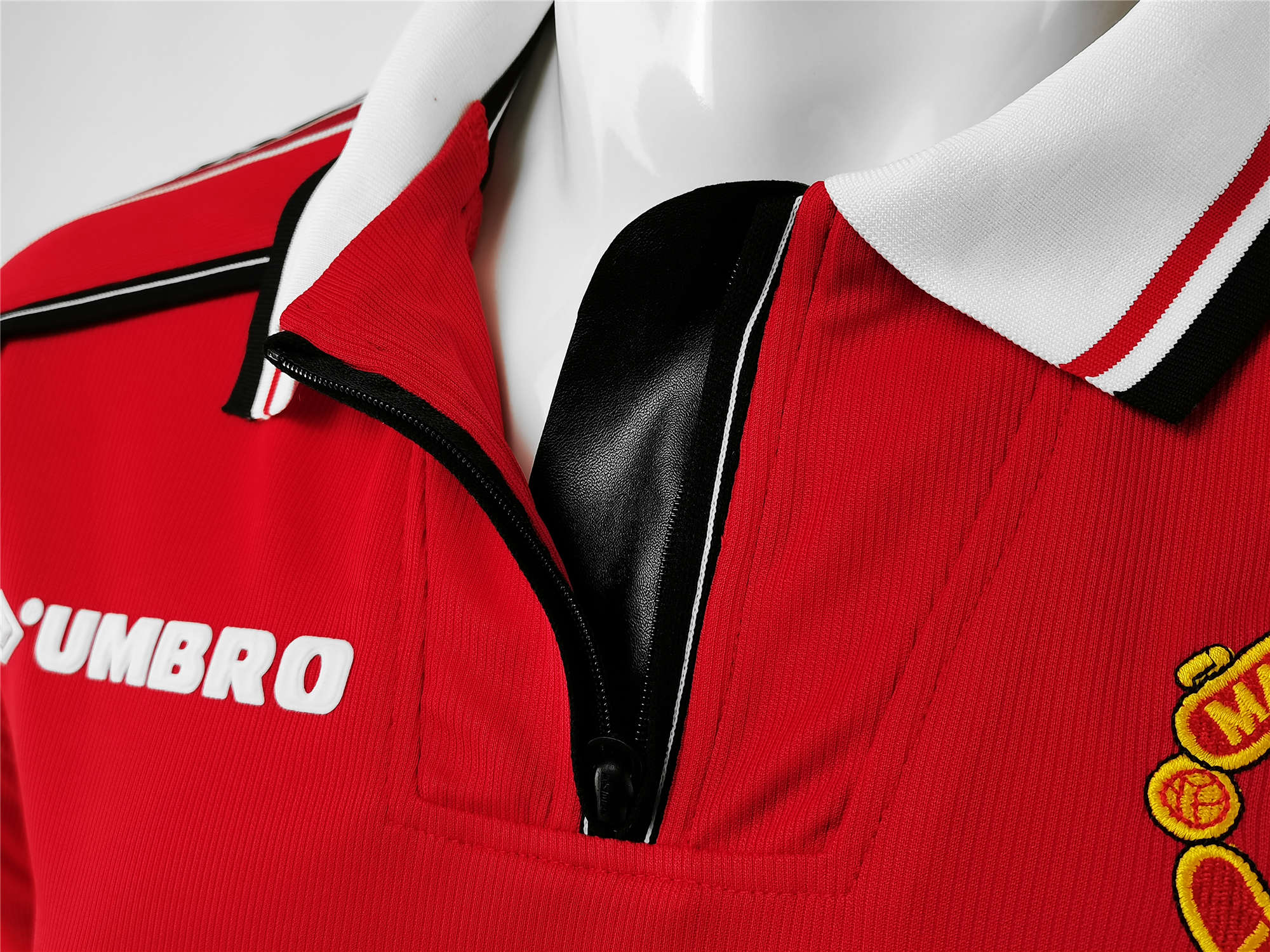 Manchester United Home Long Sleeve Retro Jersey 98/99