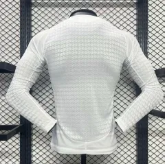 2024-25 Real Madrid Home Long Sleeve Jersey Player Version