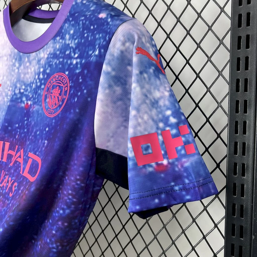 Manchester City Purple Concept Version Football Jersey 2025/2026