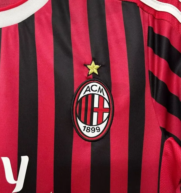 AC Milan Retro Jersey Home 2011/12