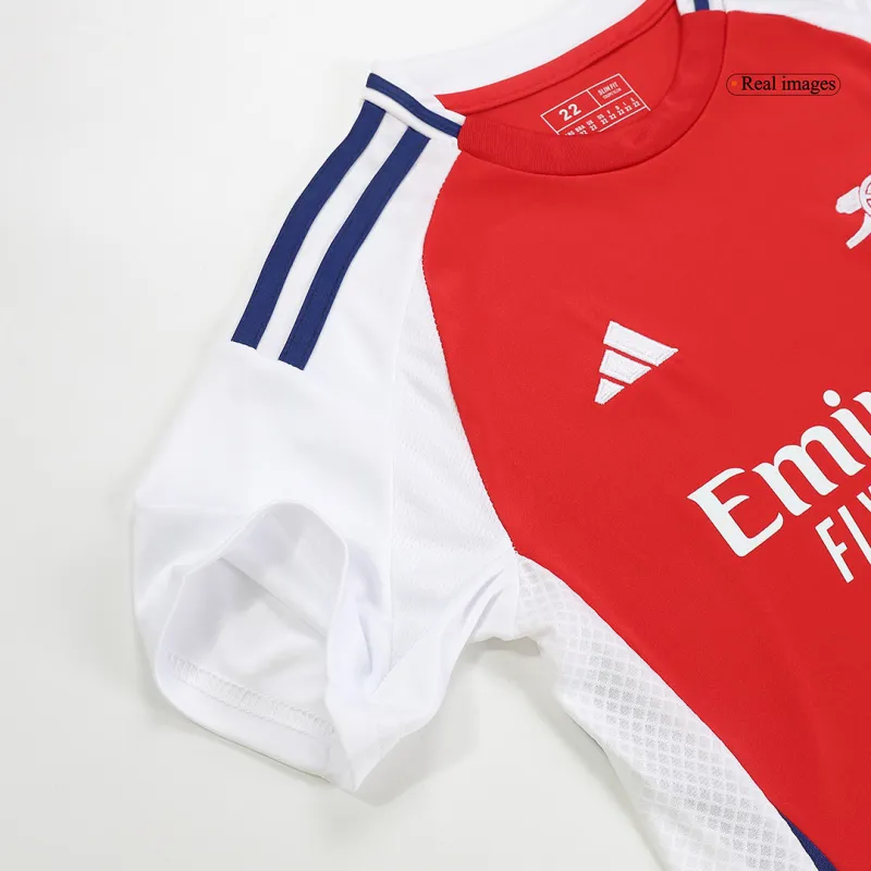 Kids Arsenal Home Jersey Kits(Jersey+Shorts+Socks) 2024-25