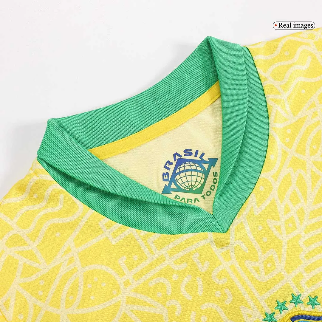 Brazil Home Kit (Jersey+Shorts) Copa America 2024