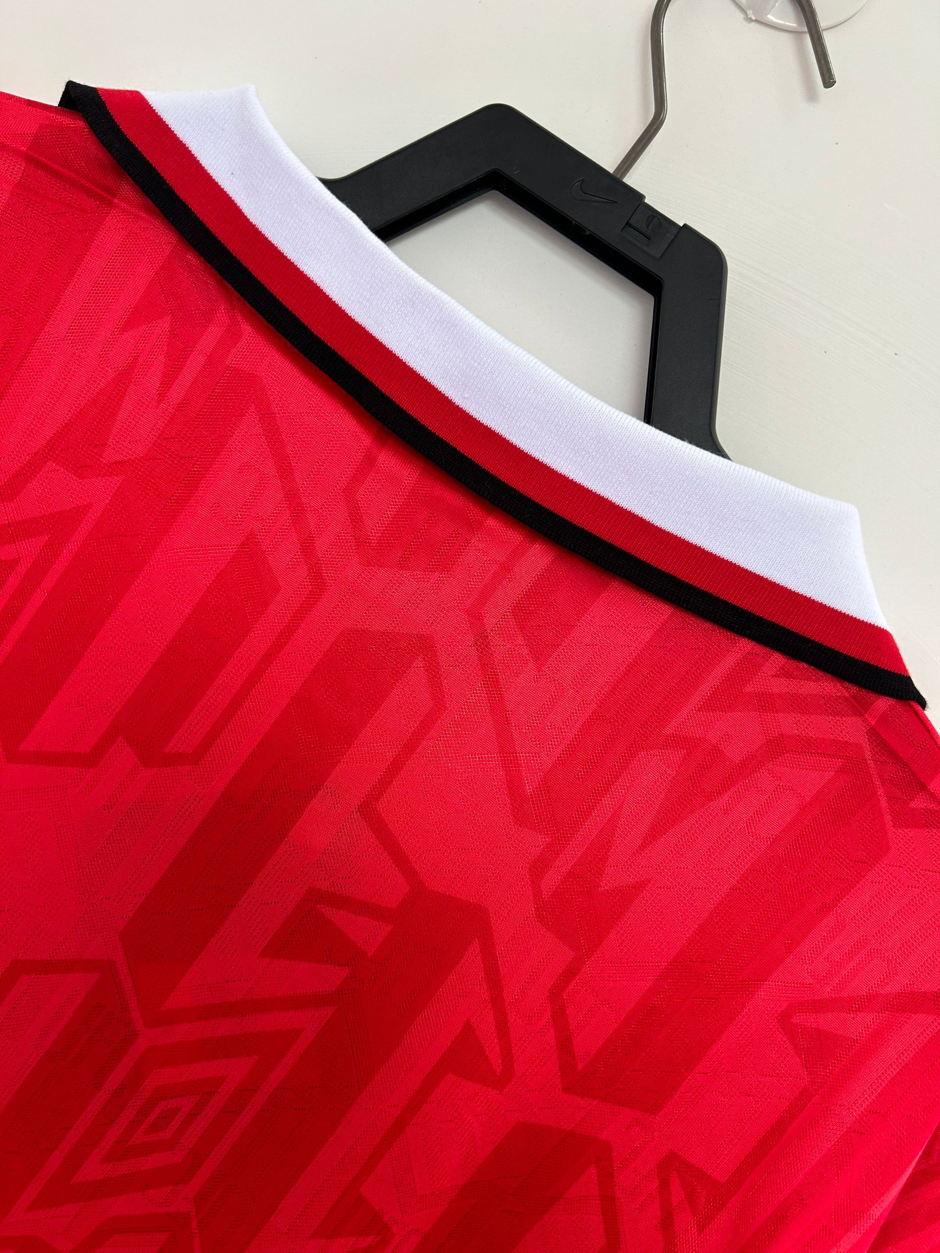 Manchester United Home Long Sleeve Retro Jersey 1992/94