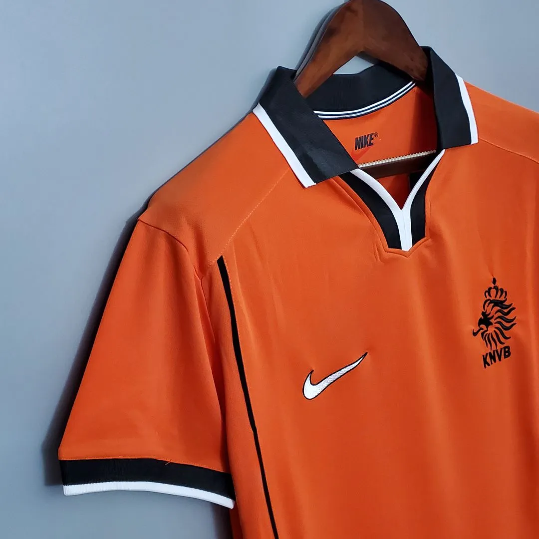 Netherlands Retro Jersey Home World Cup 1998