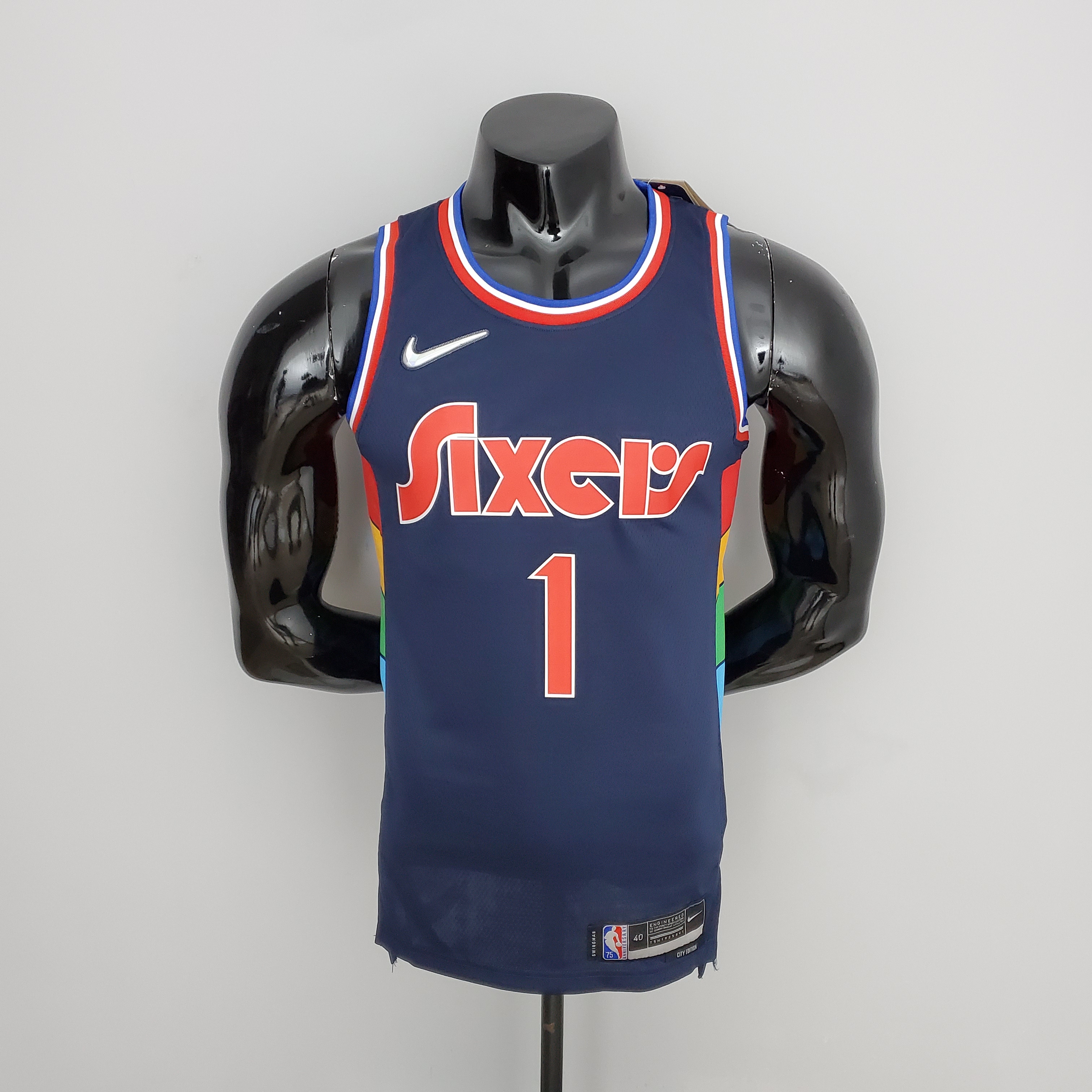 James Harden Philadelphia 76ers 2021/22 Swingman Jersey Royal Blue