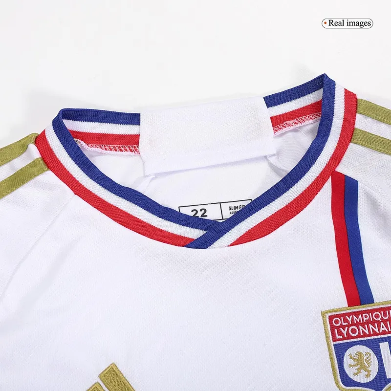 23-24 Kids Olympique Lyonnais Home Kit Jersey+Shorts