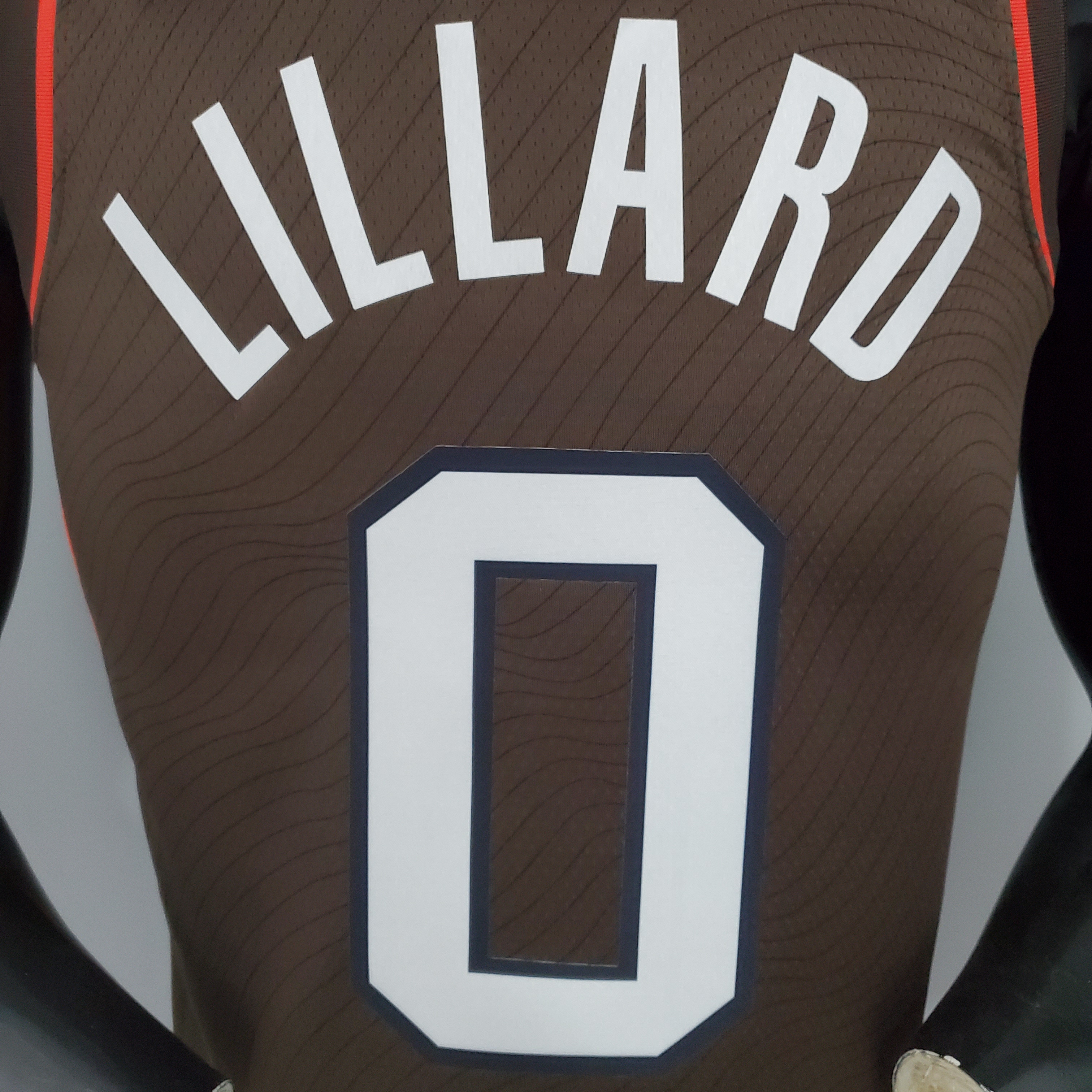 Damian Lillard Portland Trail Blazers Swingman Jersey Brown