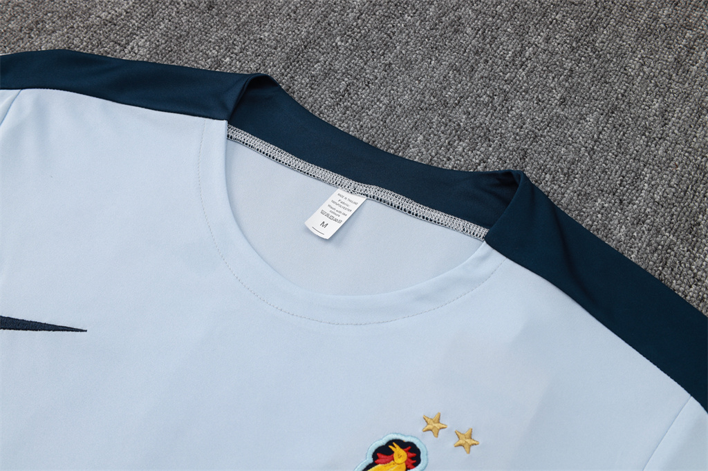 France Training Short Sleeve Suit 24/25