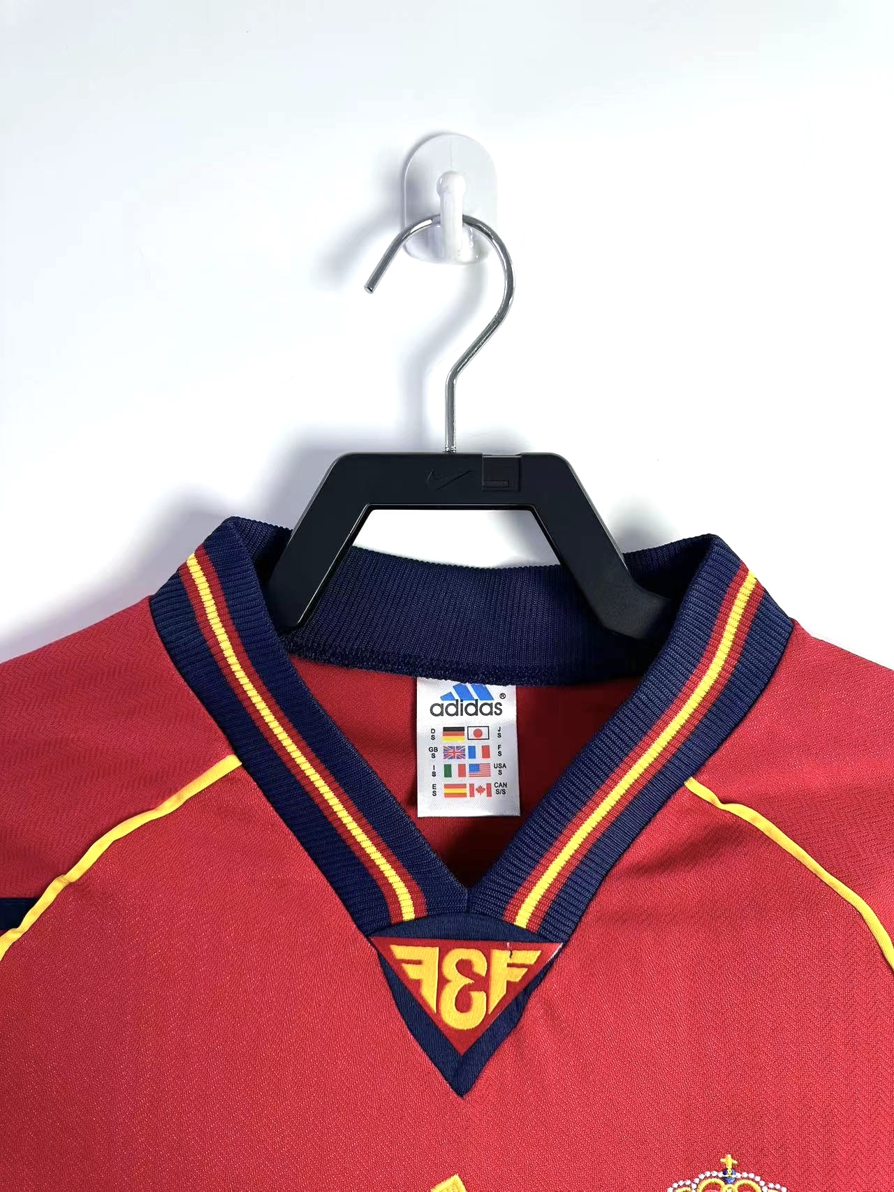 Spain Home Retro Jersey 1998