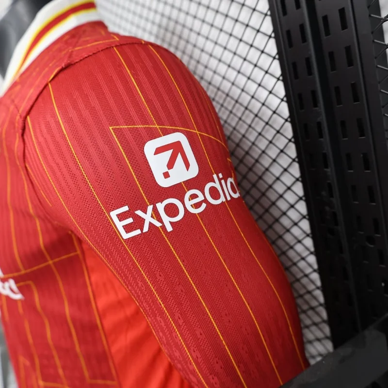 24-25 Player Version Long Sleeve Liverpool Home Football Shirt