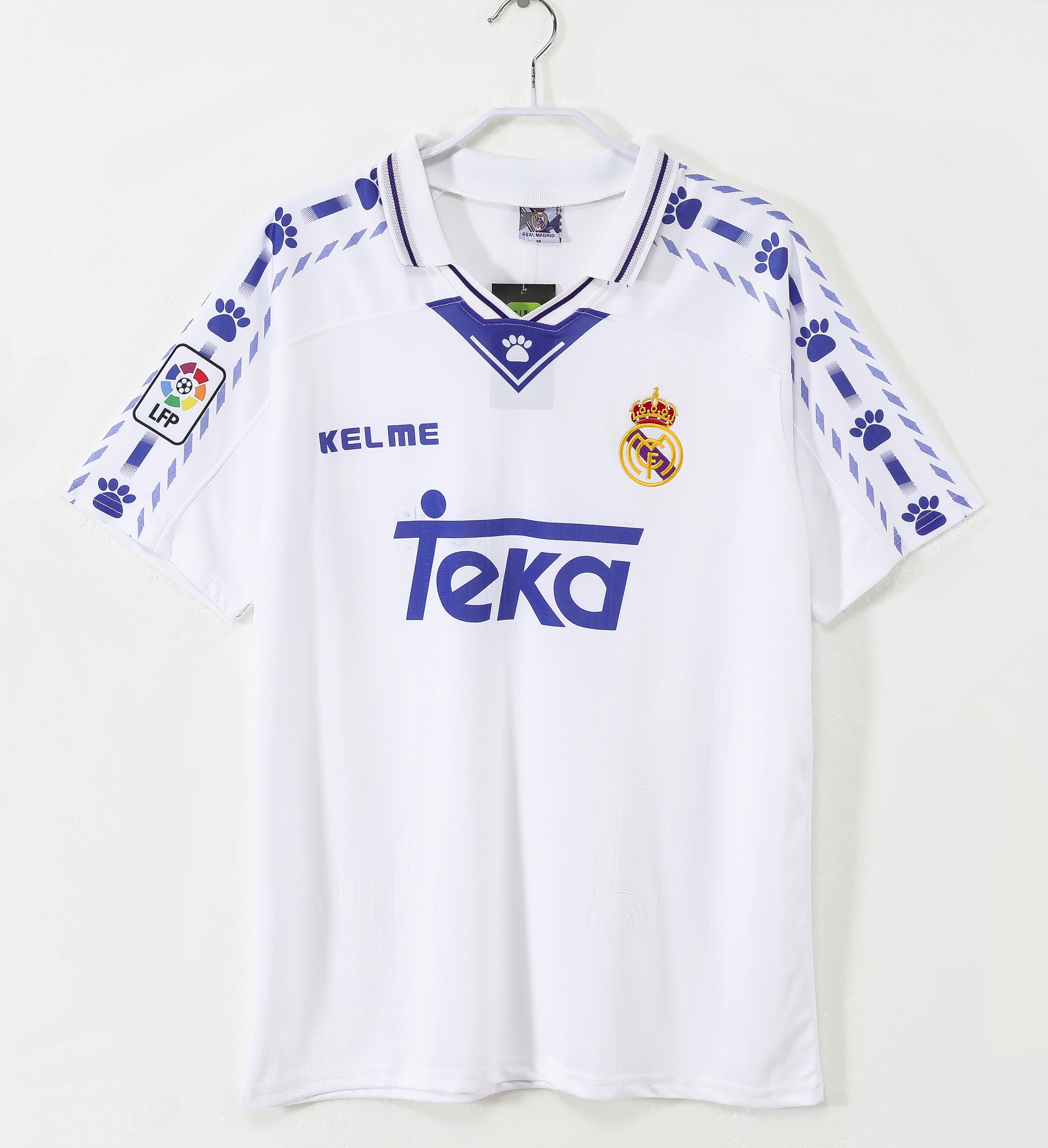 Real Madrid Home Retro Jersey 1996/97