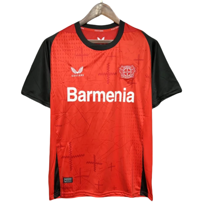 24-25 Bayer 04 Leverkusen Home Soccer Jersey