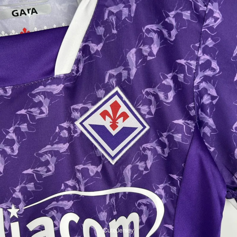 Kids Fiorentina  2023/24 Home Kit Jersey+Short