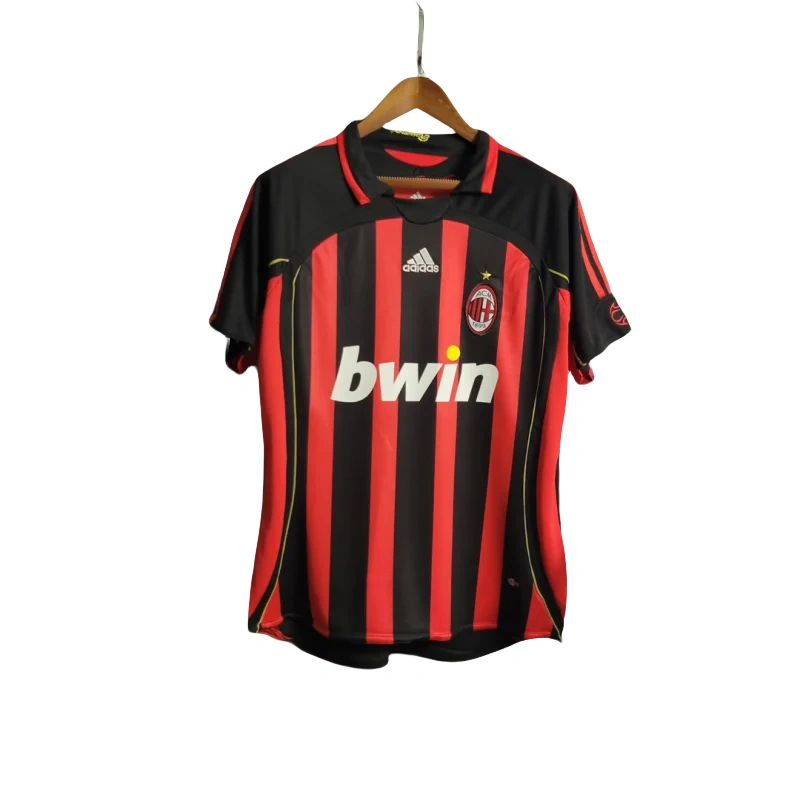 2006-07 AC Milan Ronaldo #99 Maldini #3 Kakà #22 Retro Jersey Home Replica