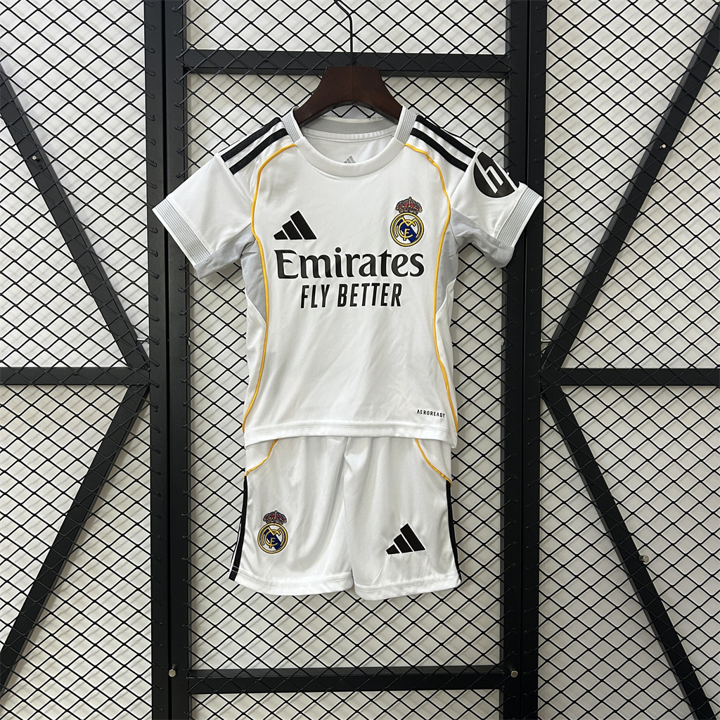 Real Madrid Home Kids Suit & Socks 25/26
