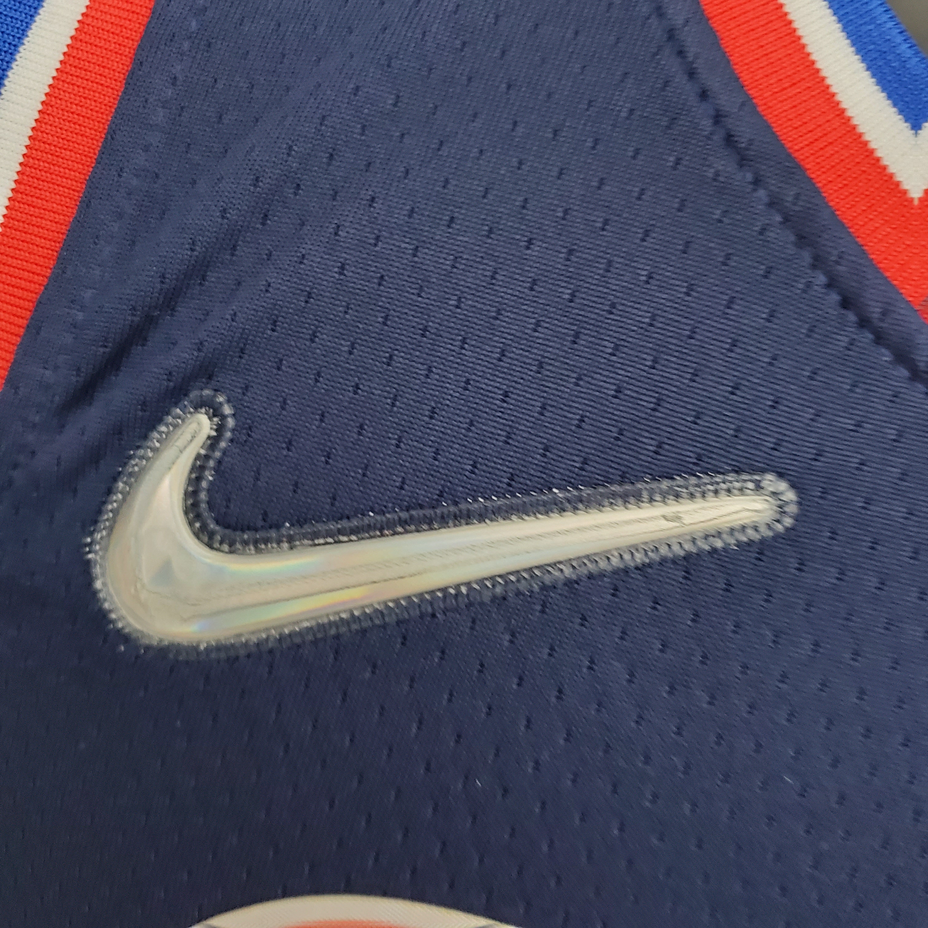 Tyrese Maxey Philadelphia 76ers 2022 City Edition Swingman Jersey Royal Blue