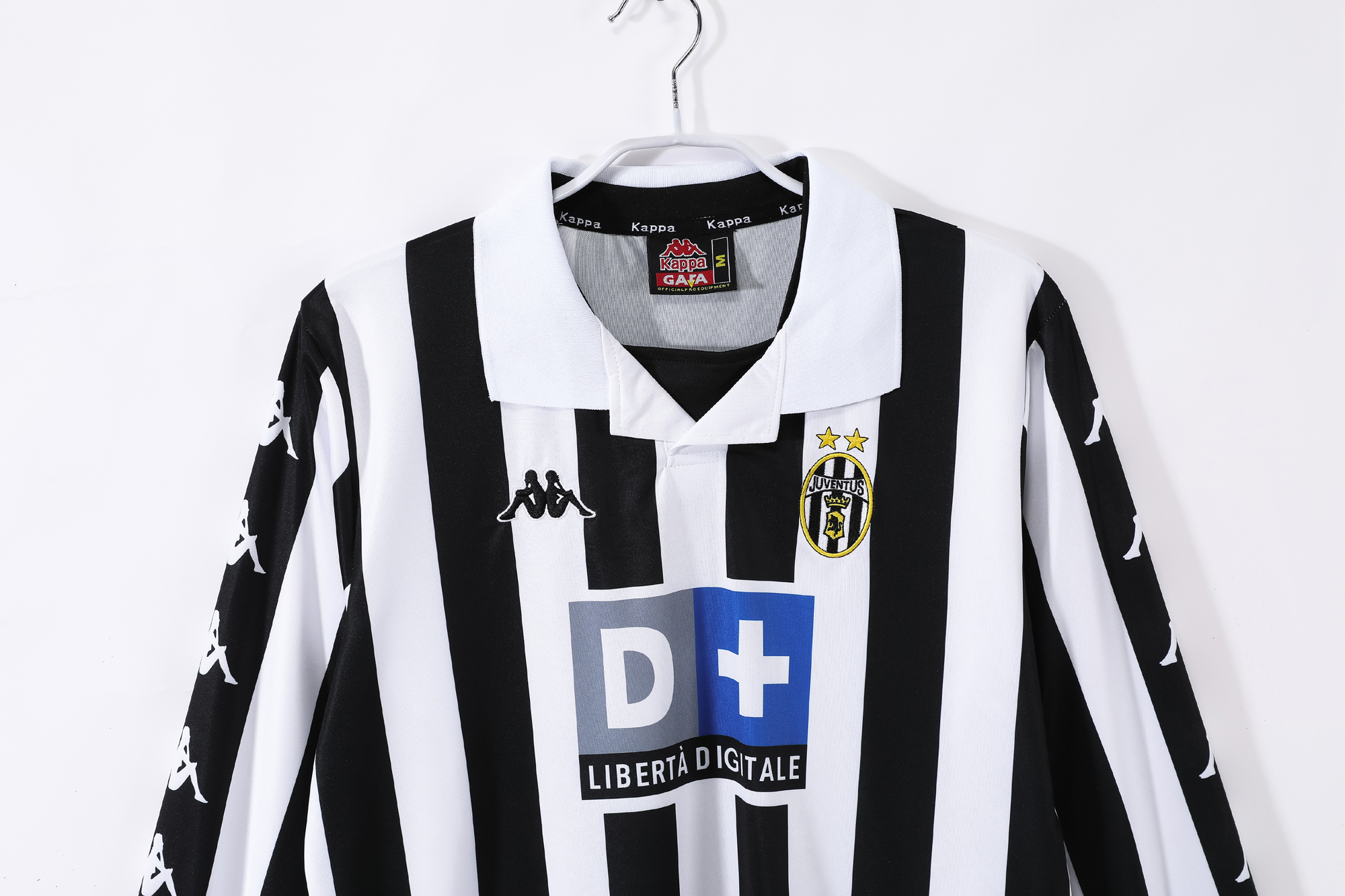 Juventus Home Retro Long Sleeve Jersey 1999/00