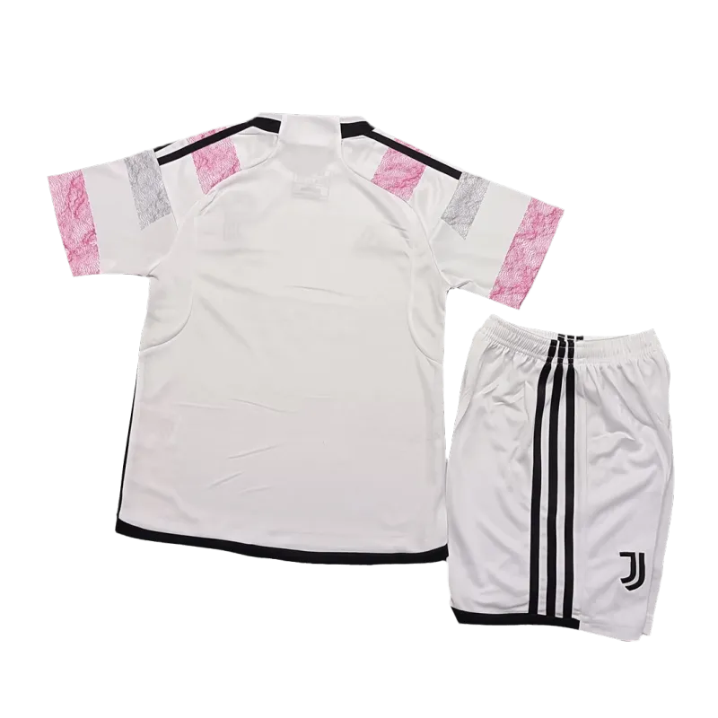 2023-24  Kids Juventus Away Kit Jersey+Short