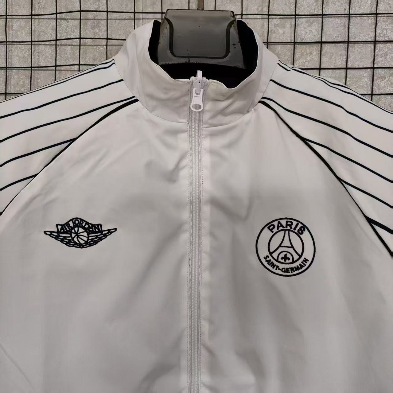 PSG Long Zip Fourth Stadium Jacket 2024-25