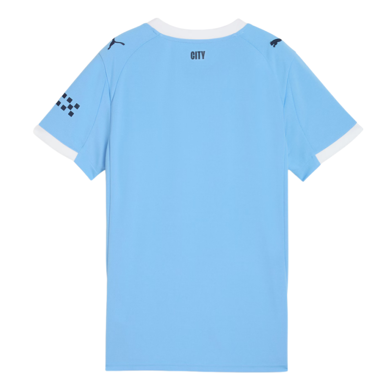 Manchester city Home Soccer jersey 2025-26 Fan version -Womens