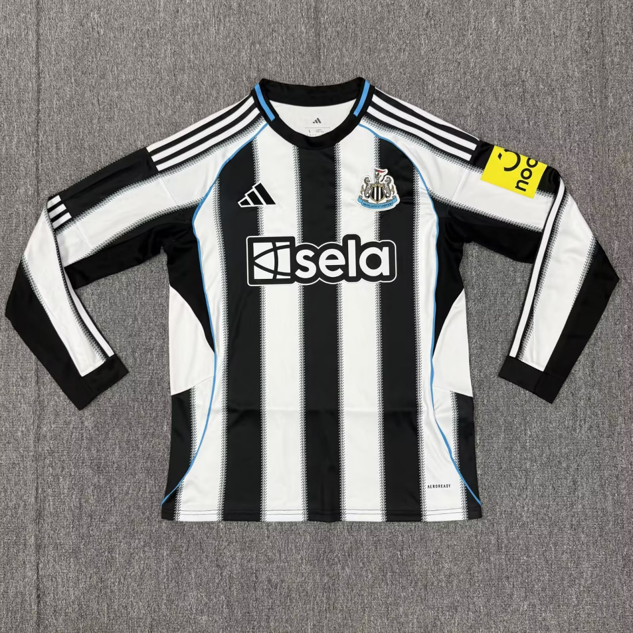 Newcastle United Man Home Long Sleeve Jersey 25/26