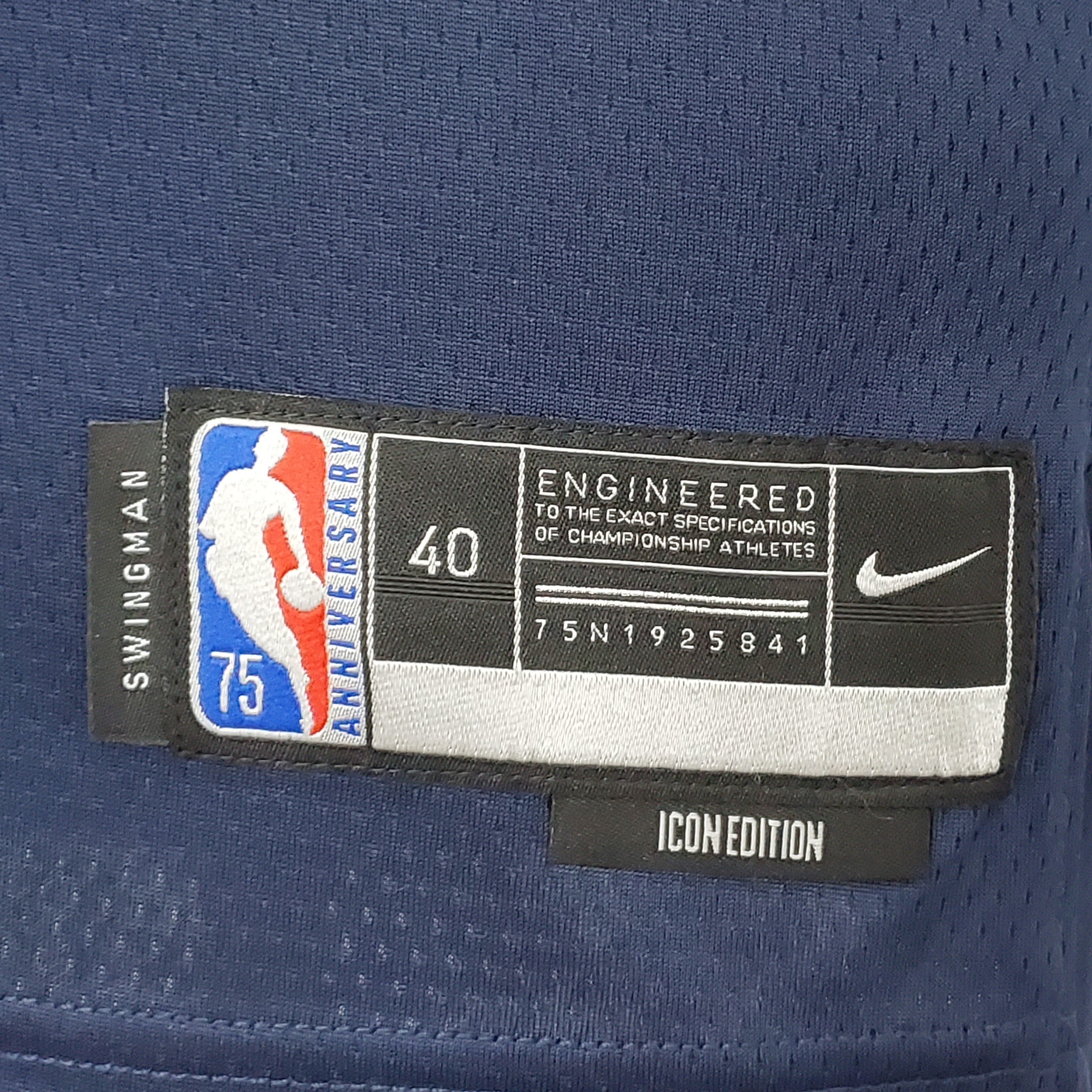 Ja Morant Memphis Grizzlies 75th Anniversary Swingman Jersey Blue