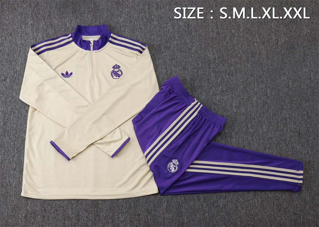 Real Madrid Training Jersey Suit 25/26