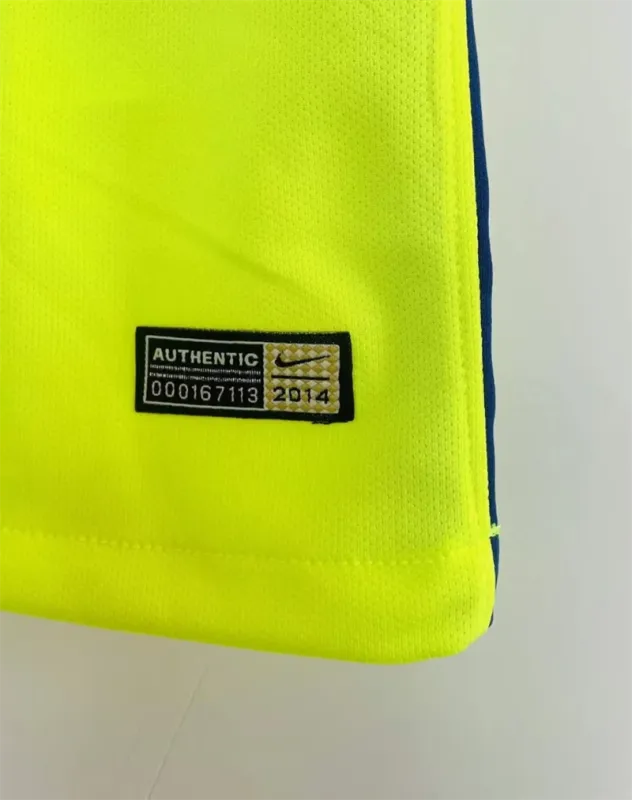 Barcelona Third Away Shirt Retro Jersey 14-15