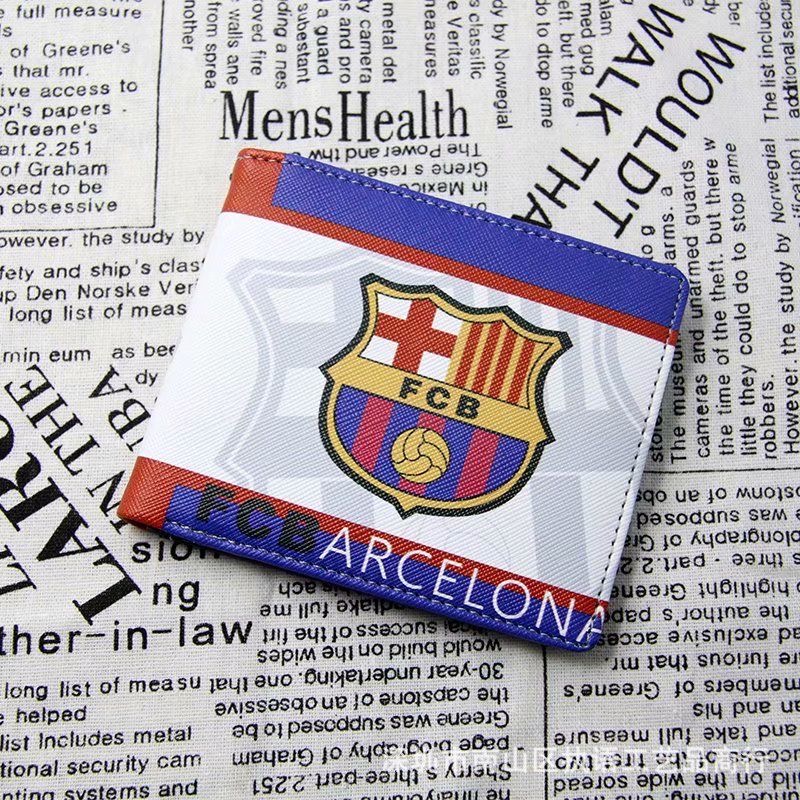 Real Madrid, Barcelona, Manchester City, Liverpool Club Wallet Football Gift