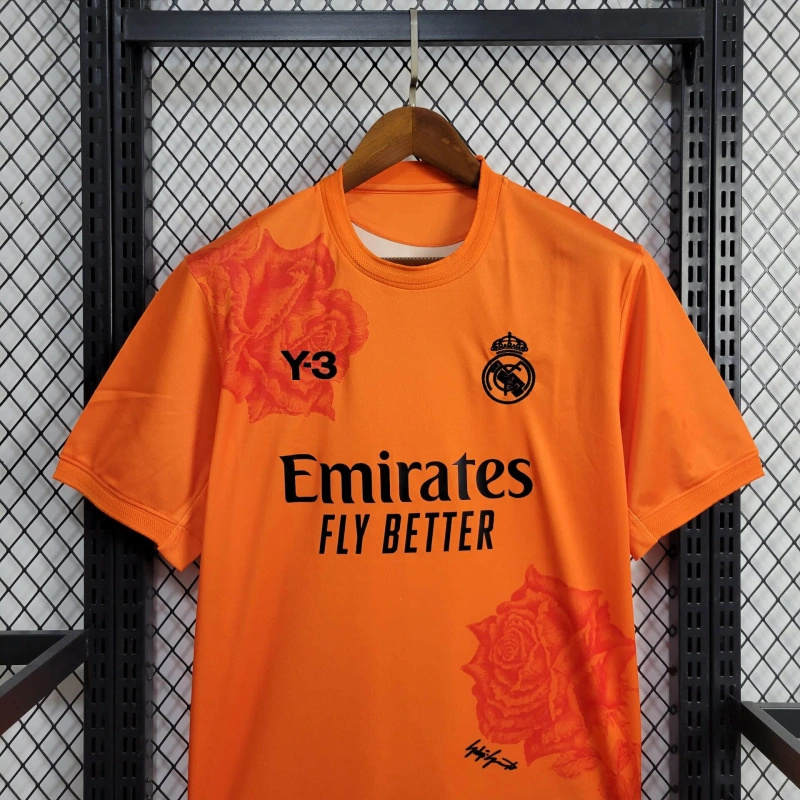 24-25 Real Madrid Y3 Orange Jersey