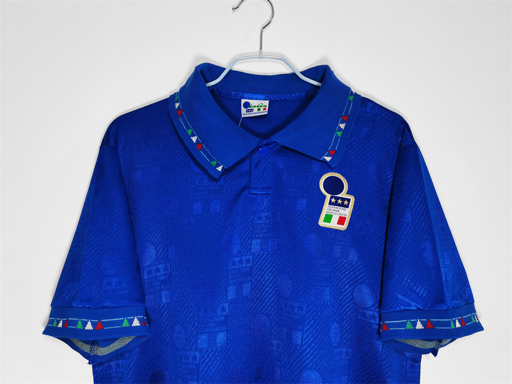 Italy Retro Home Jersey 1994