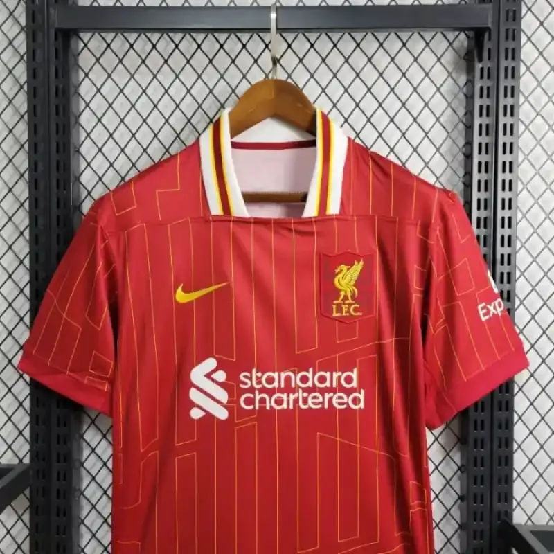 24-25 Liverpool Home Football Jersey