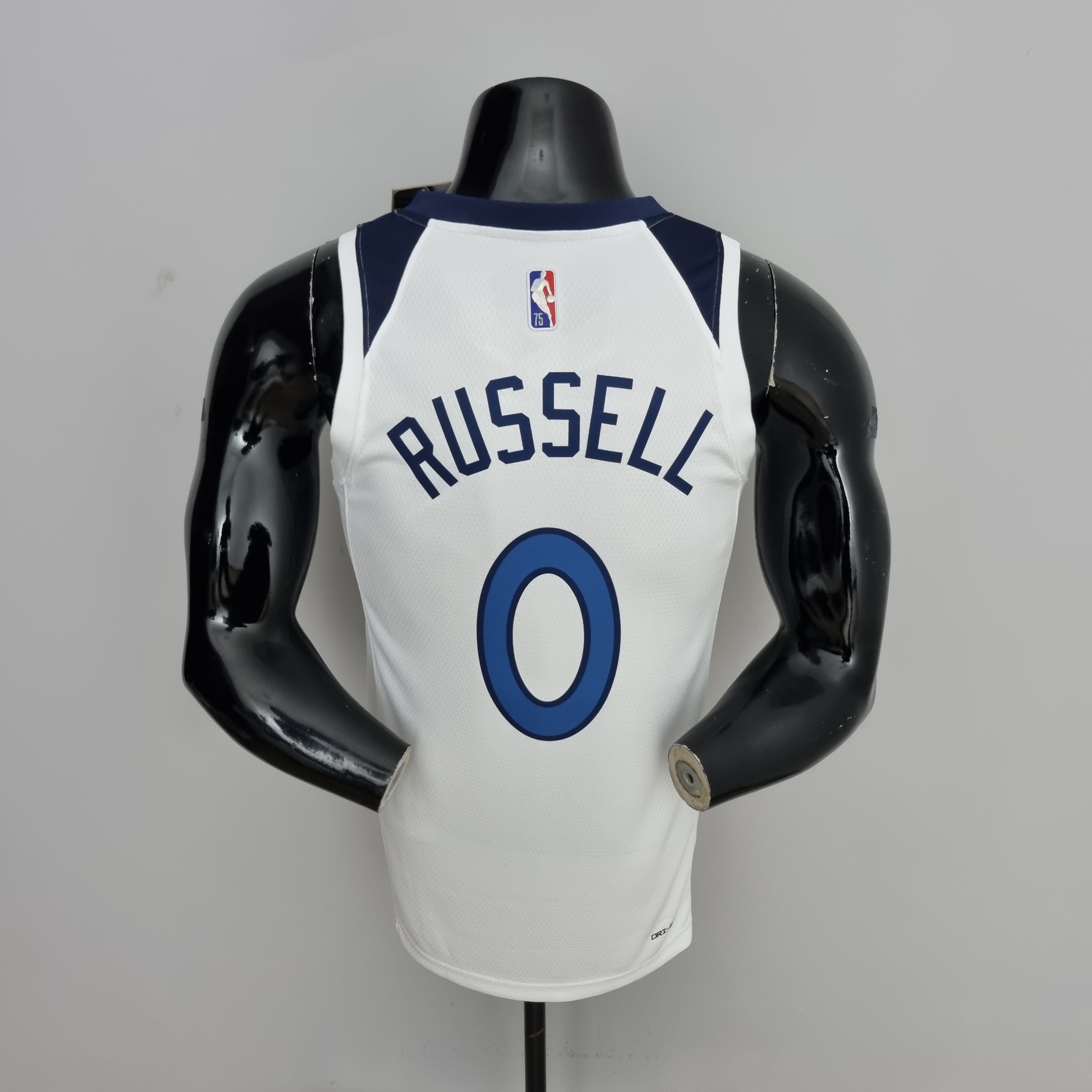 D'Angelo Russell Minnesota Timberwolves 75th Anniversary 2022 Swingman Jersey White