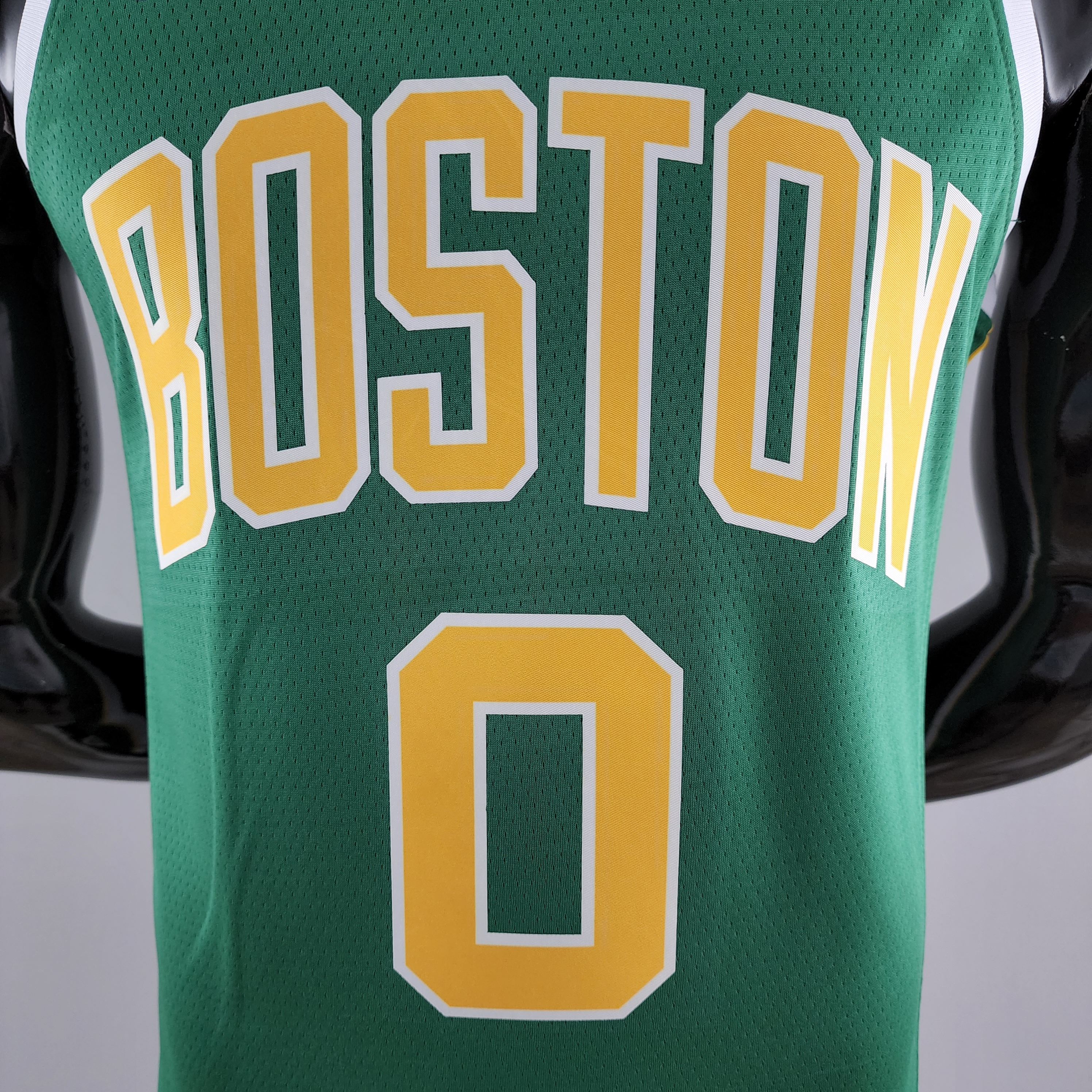 Jayson Tatum Boston Celtics Swingman Jersey Green Gold