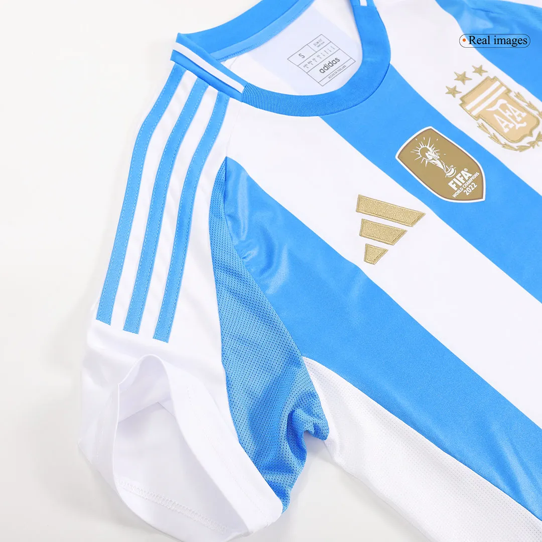 2024 Argentina Home Jersey Messi #10 Di Maria #11 J.Álvarez #9 Copa America