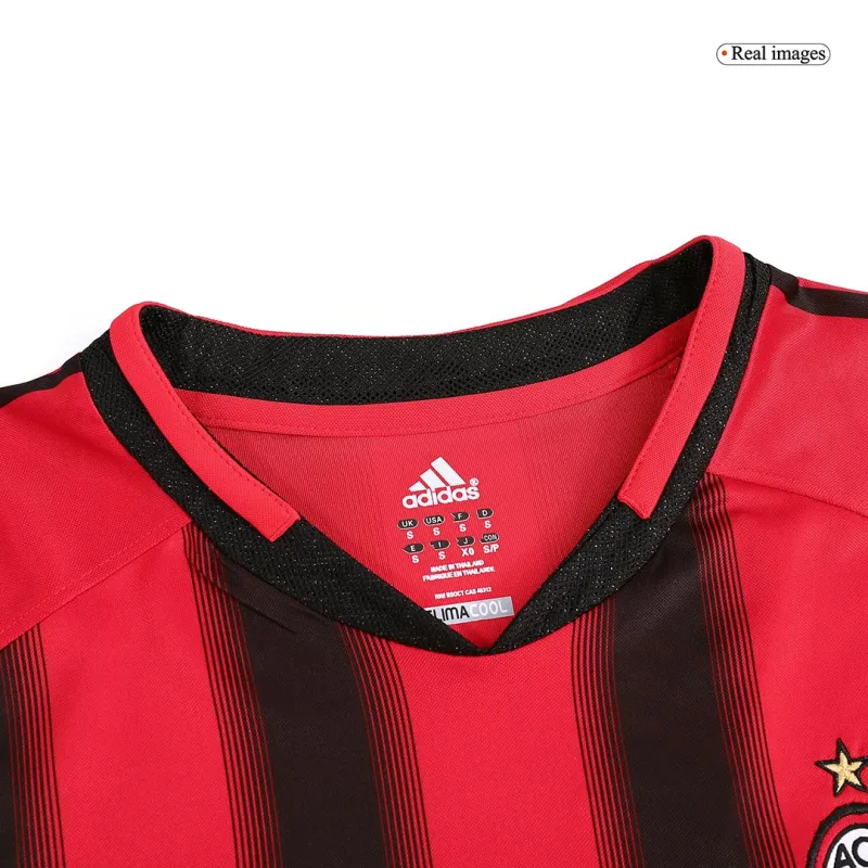 AC Milan Retro Home Long Sleeve Jersey 04/05